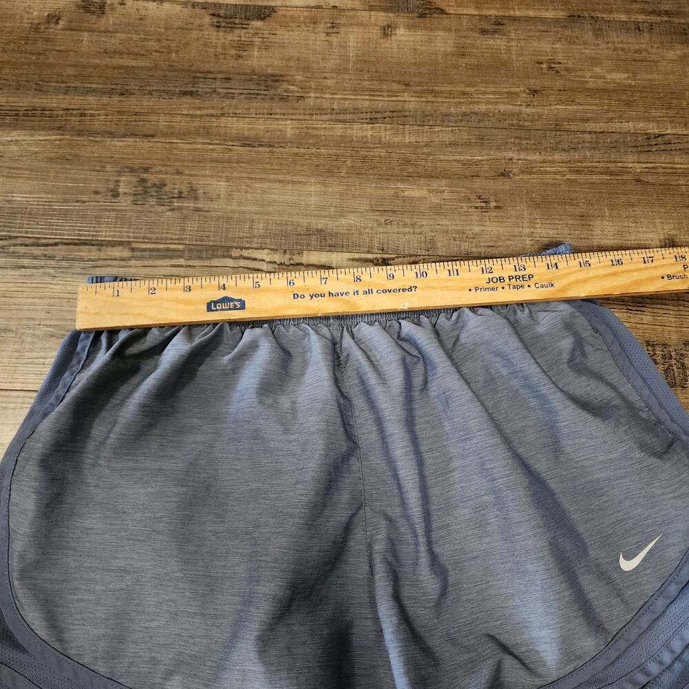 Nike Dri Fit  bluish gray women's athletic lined shorts size XL - Picture 4 of 6